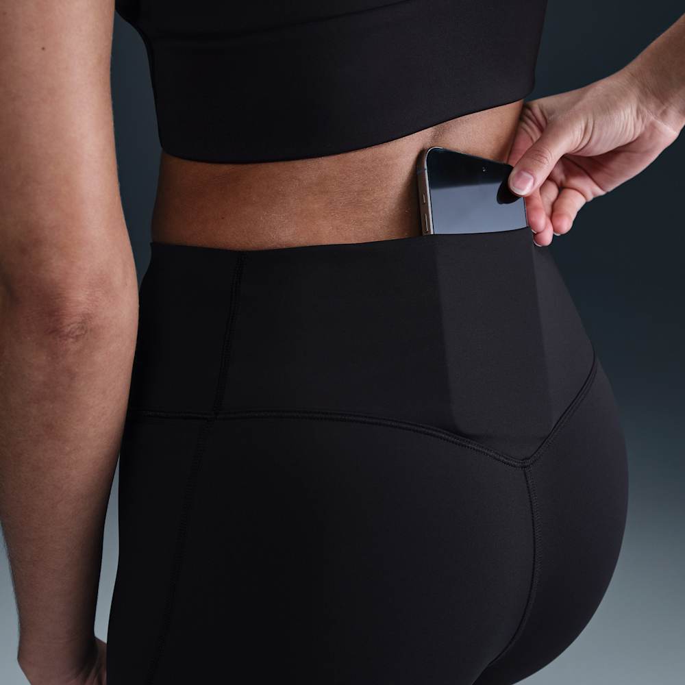 Leggins y Licras deportivas para entrenamiento para mujer en negro · HQ6813-010 - vista 6
